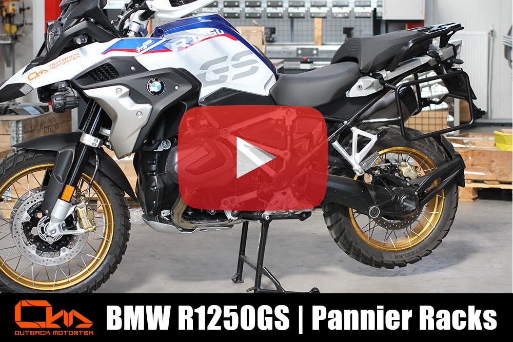 BMW R1250GS Soporte de Maletas Installation