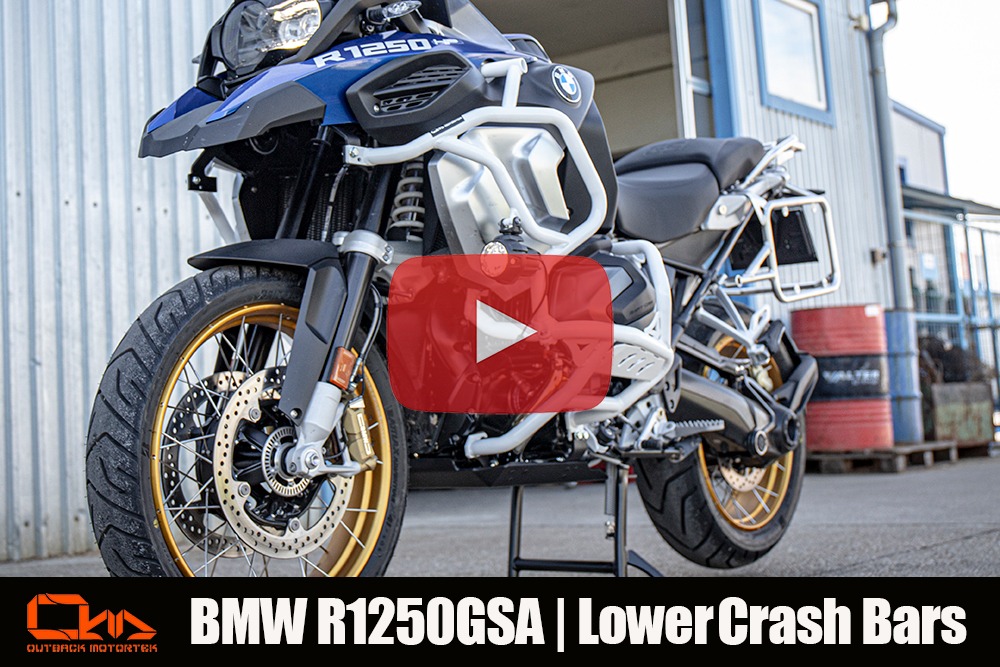 BMW R1250GSA Barras de Defensa Inferiores Installation