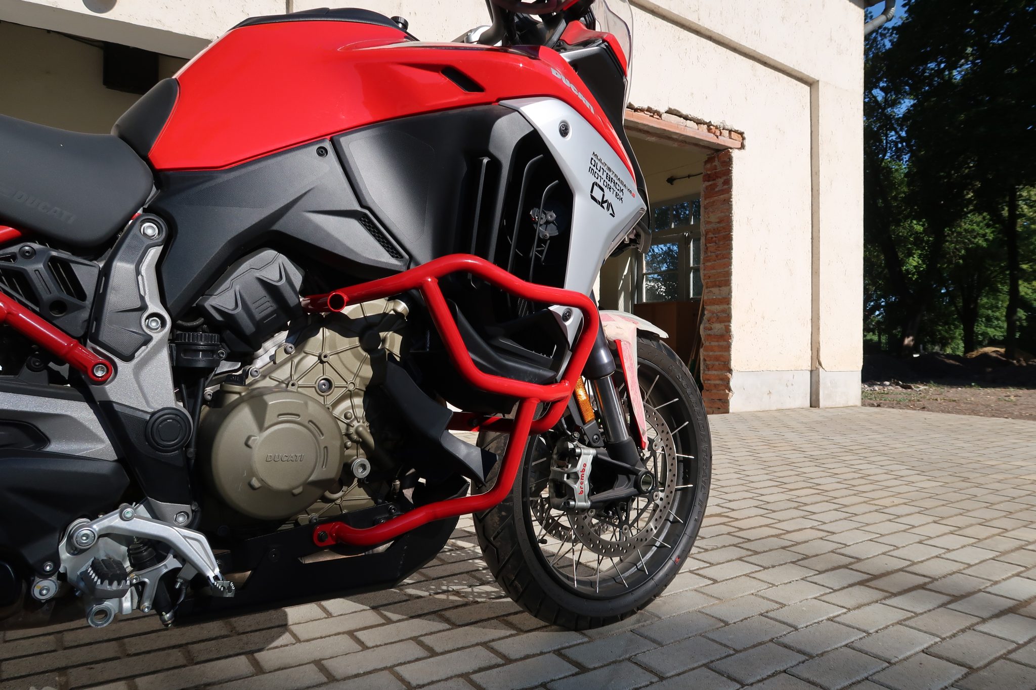 Ducati Multistrada V4 – Barras de Defensa Inferiores
