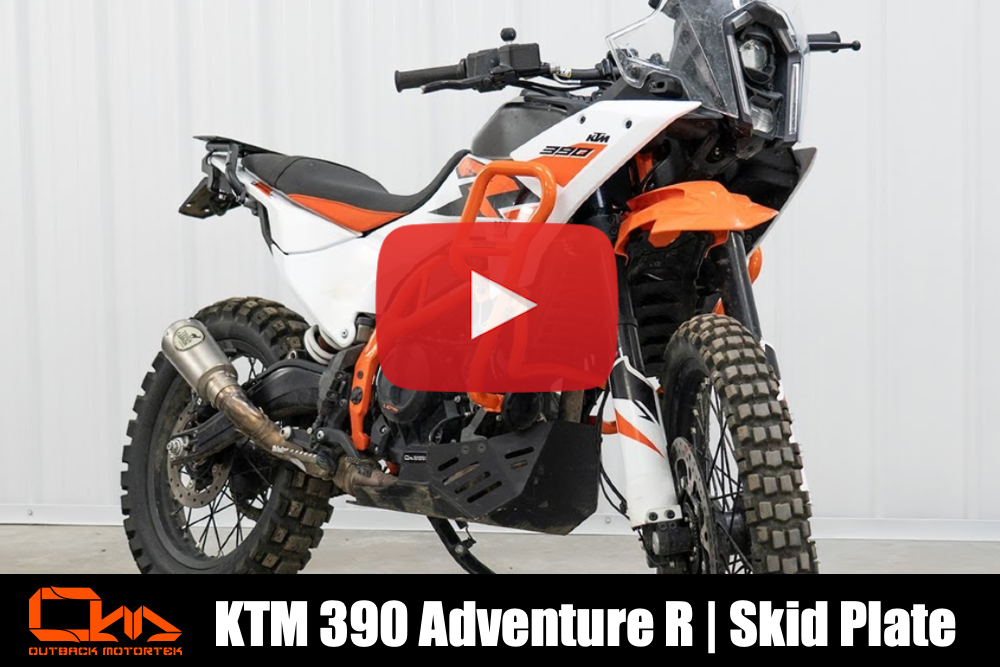 KTM 390 Adventure R Skid Plate Installation