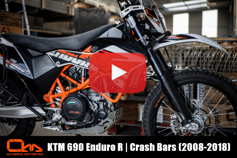 KTM 690 Enduro R Barras de Defensa 2008-2018 Installation